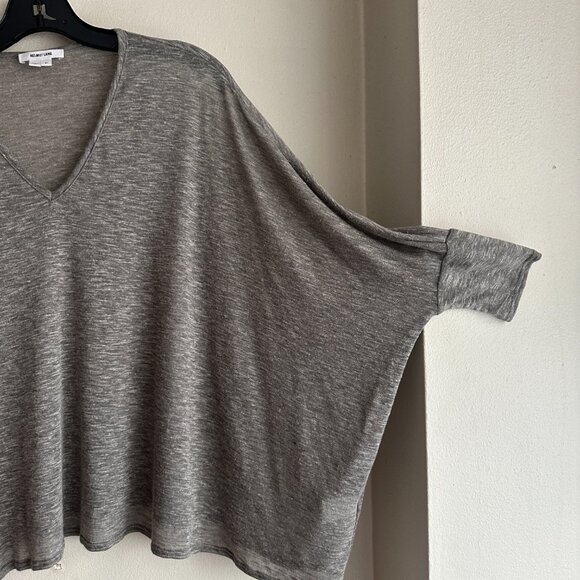 Helmut Lang grey V neck top. Well maintained. Size P. - Picture 5 of 8